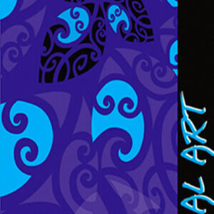 1014 Toalla tribal art