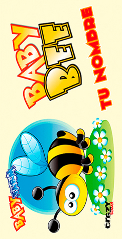 1053 Toalla Baby Bee