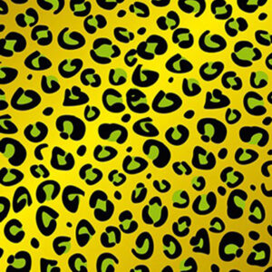 1104 Toalla Yellow Leopard