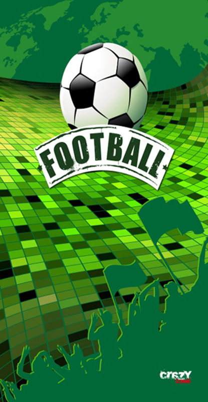 1158 Toalla Football Green