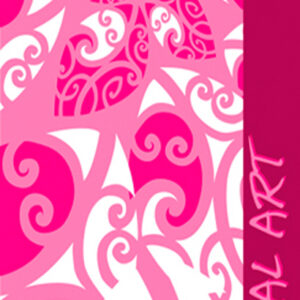 1170 Toalla Tribal Art Rosa