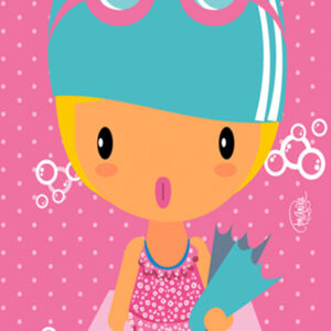 1228 Natación Niña Linduras