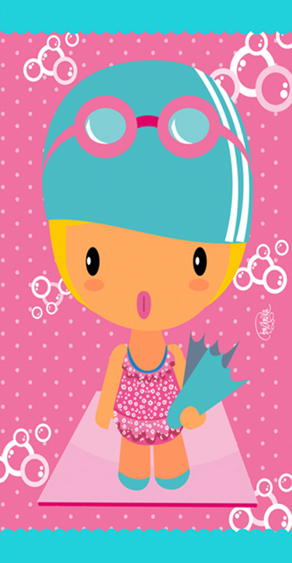 1228 Natación Niña Linduras
