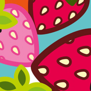 1278 Toalla Fresas