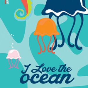 1289 I Love The Ocean Blue