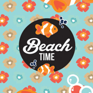 1304 Beach Time Azul