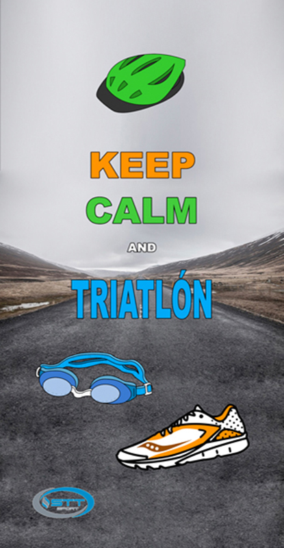 1353 Keep Calm and Triathlon