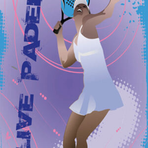 611 Toalla padel chica smash