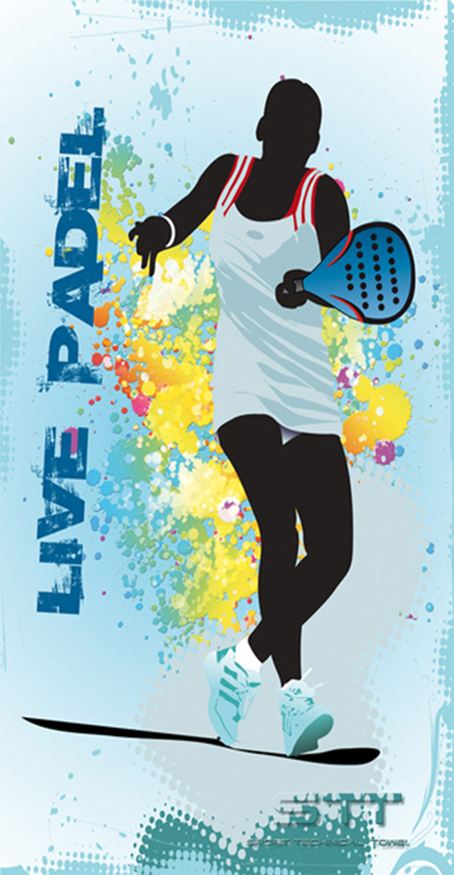 612 Toalla Padel Chica