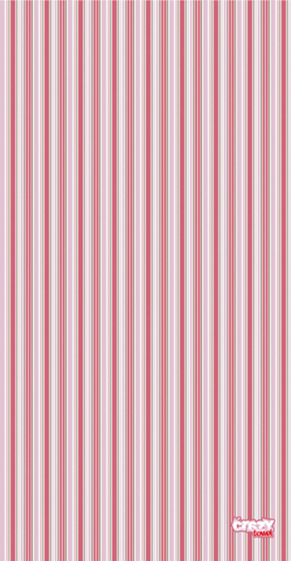 792 Toalla Rayas Rosa