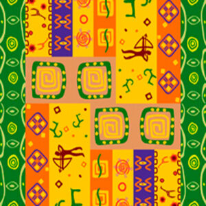 835 Toalla Etnia Africana