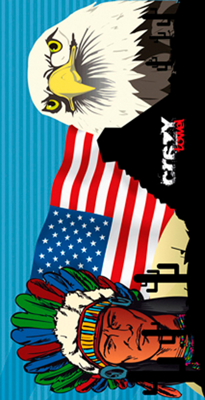 887 Toalla American Symbol