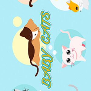 953 Toalla Baby Cats