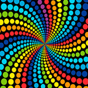 961 Toalla Espiral Multicolor