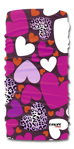Bufanda Tubular Corazones BT0018